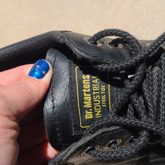 Dr. Martin Steel Toe Shoe - Picture 3 of 7